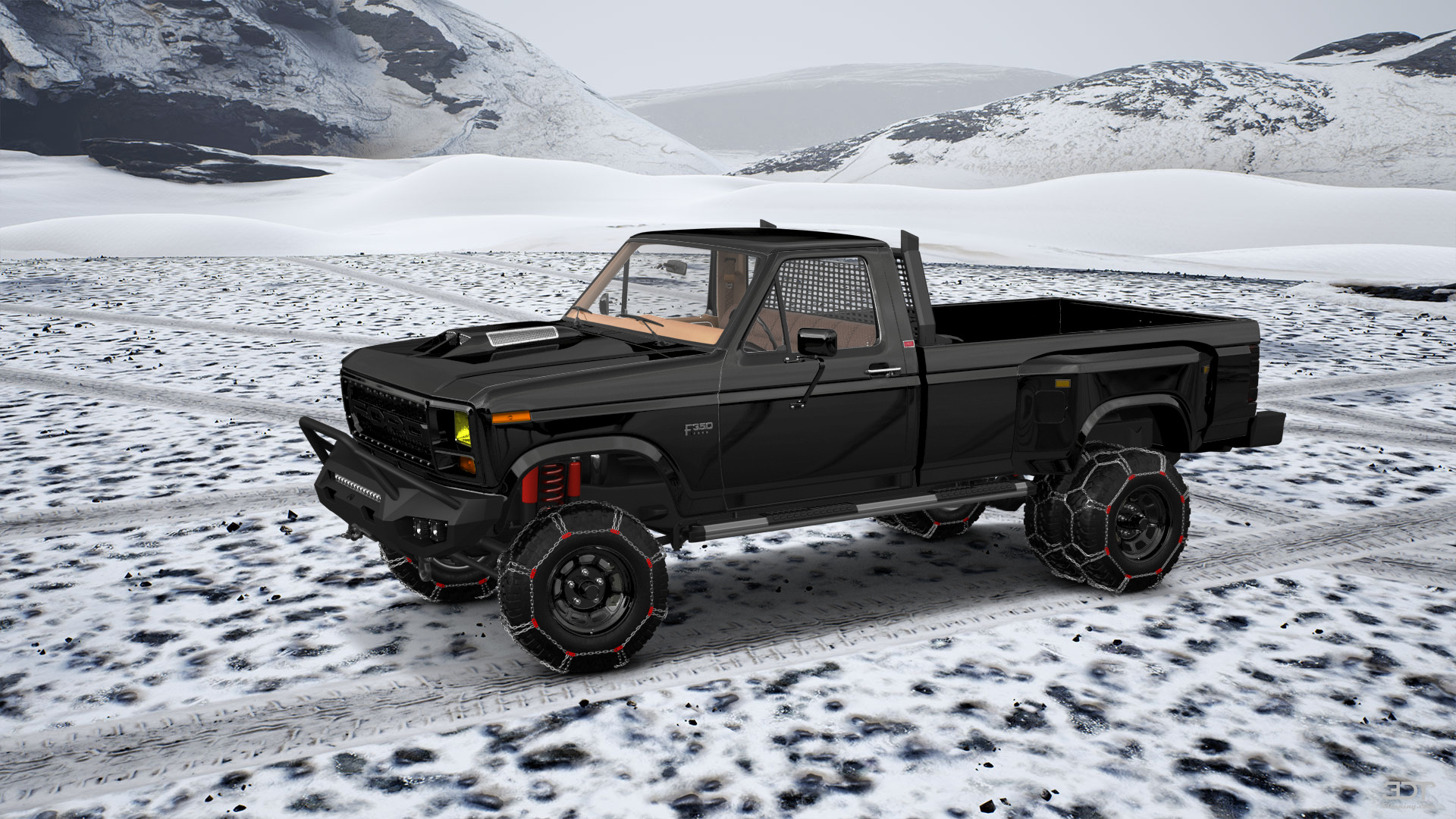 Ford F-350 Dually Regular Cab 2 Door pickup truck 1980