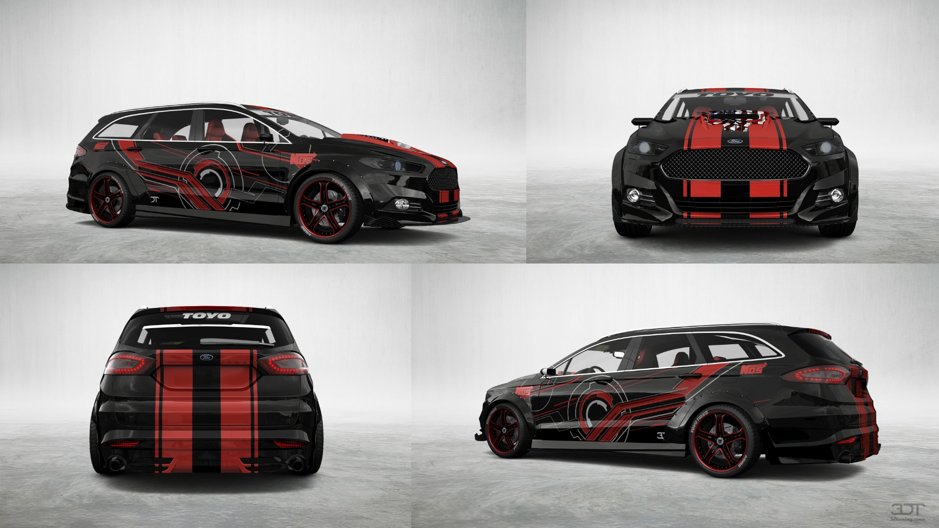 Ford Mondeo 5 Door Estate 2015 tuning