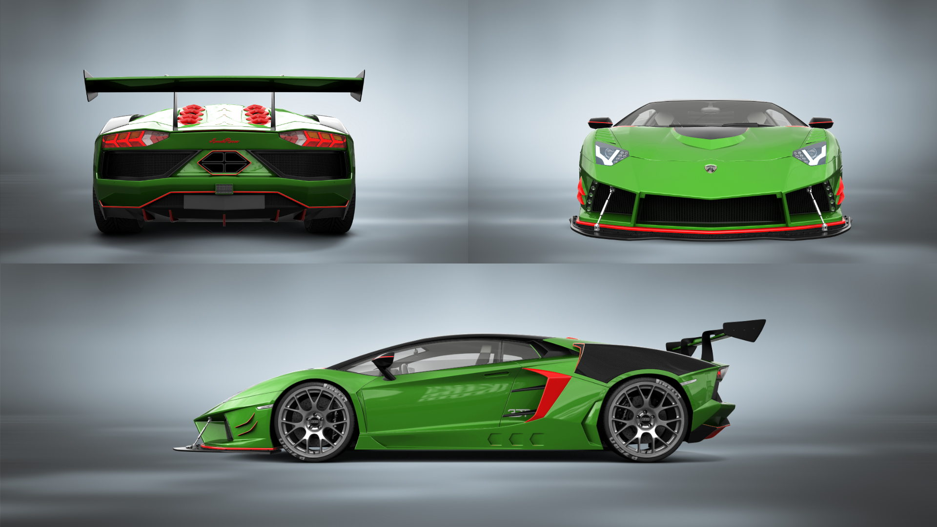 Lamborghini Aventador 2 Door Coupe 2012
