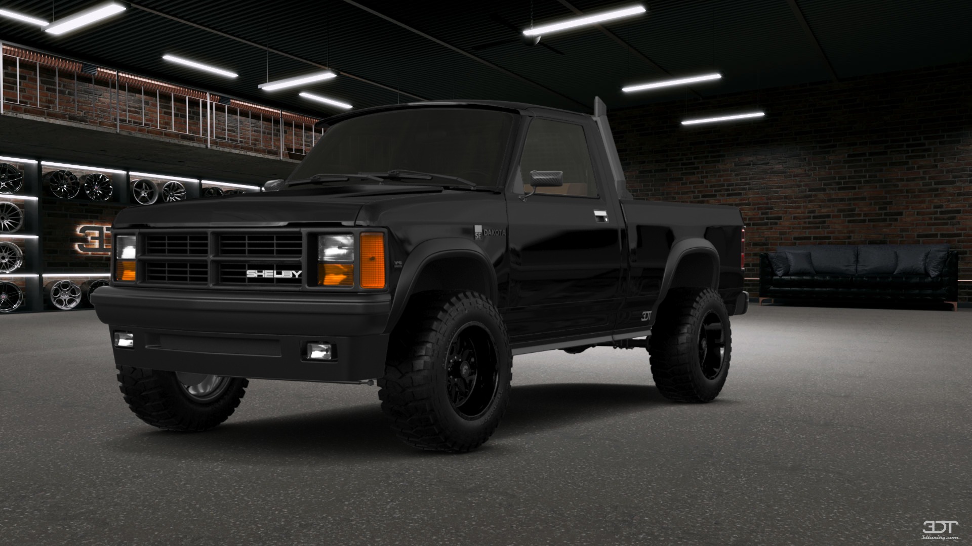 Dodge Dakota Regular Cab 2 Door pickup truck 1987 tuning