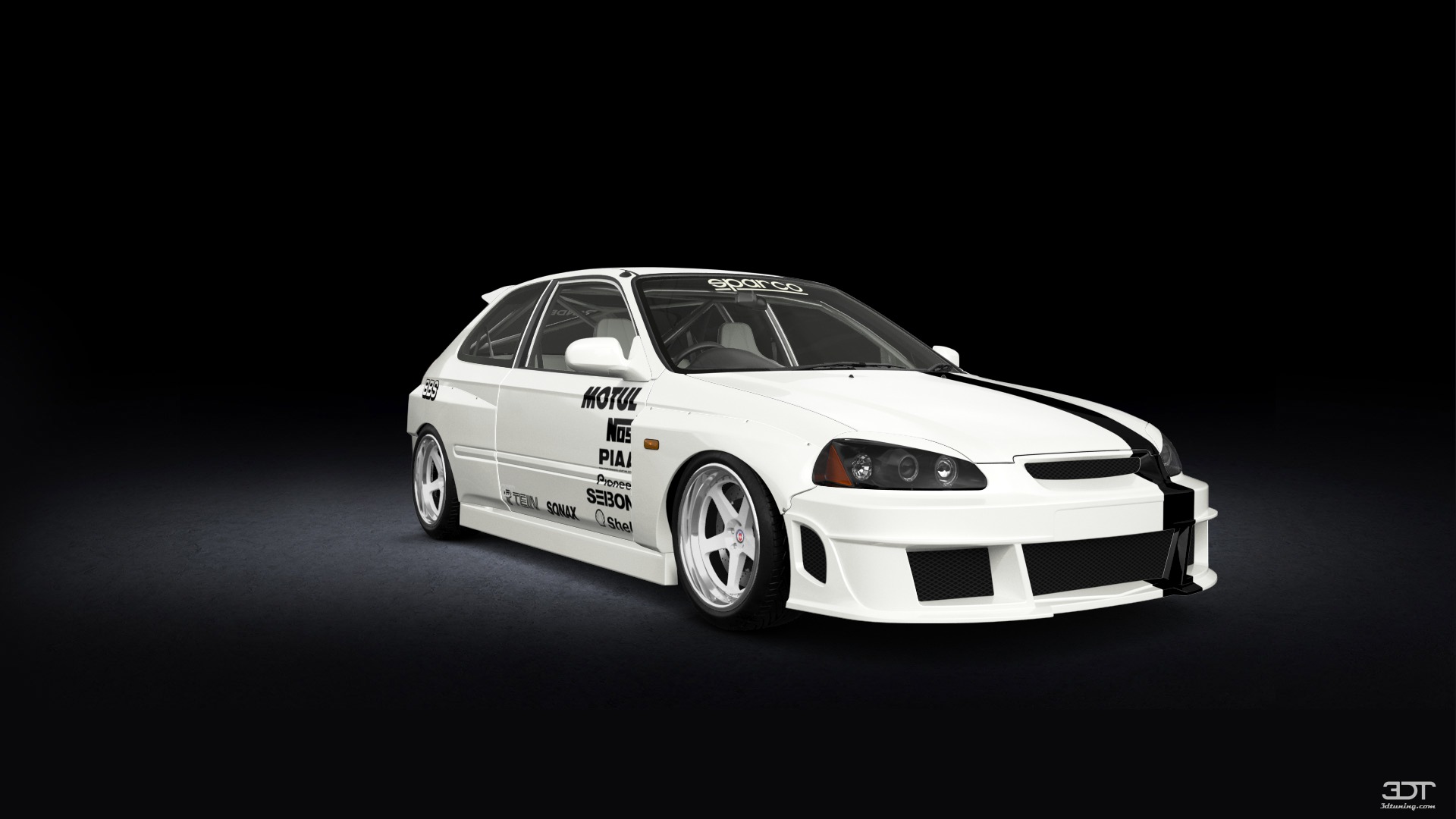 Honda Civic 3 Door Hatchback 1997 tuning