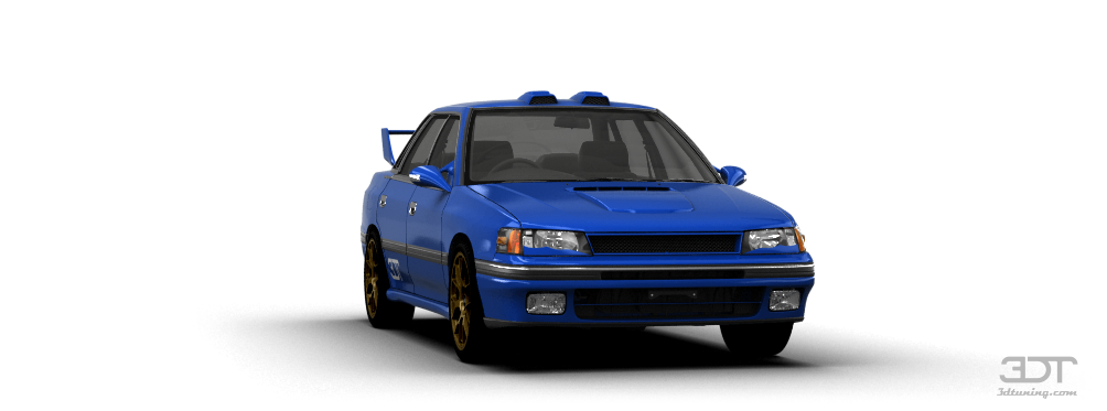 Tuning Subaru Legacy sedan 1990