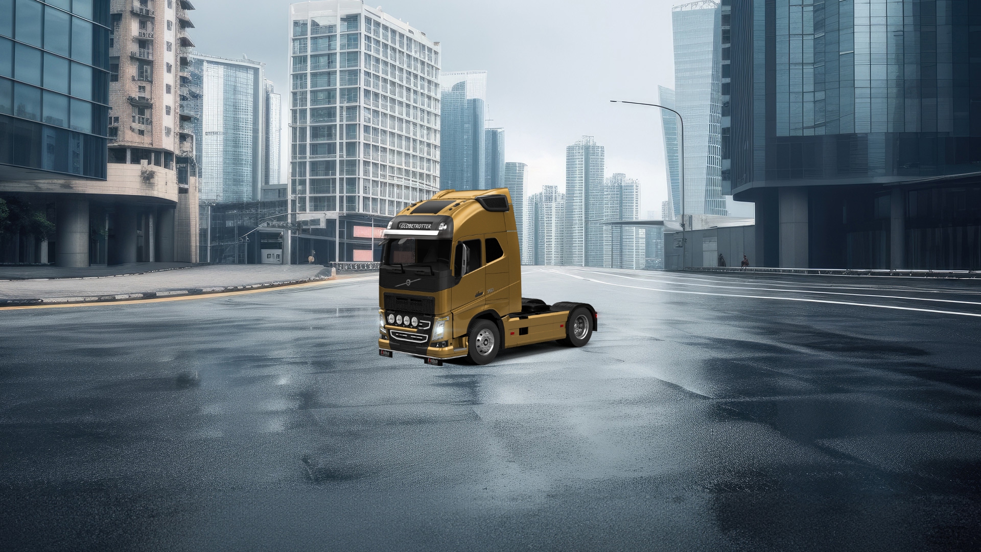 Volvo FH16 Globetrotter XL Cab Truck 2013 tuning