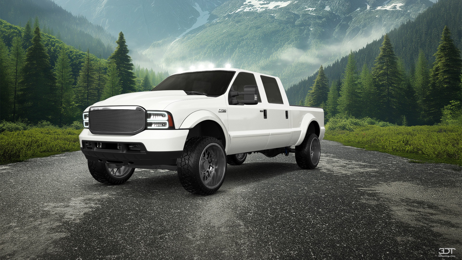 Ford F-250 Crew Cab 4 Door pickup truck 1999