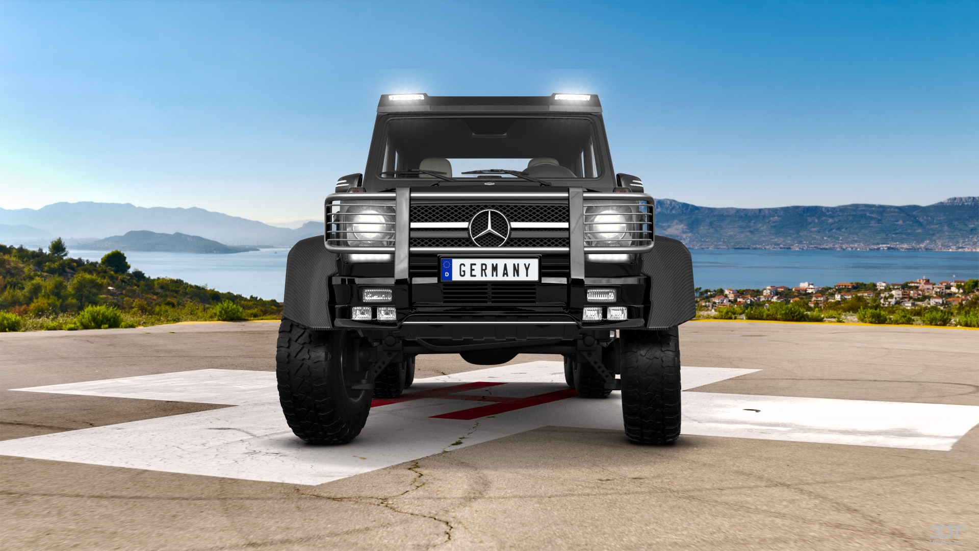 Mercedes G 63 AMG 6x6 4 Door pickup truck 2013 Images