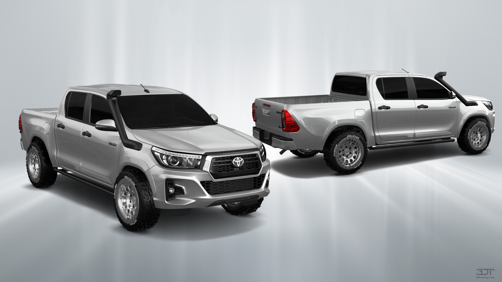 Toyota Hilux Double Cab 4 Door pickup truck 2015 tuning