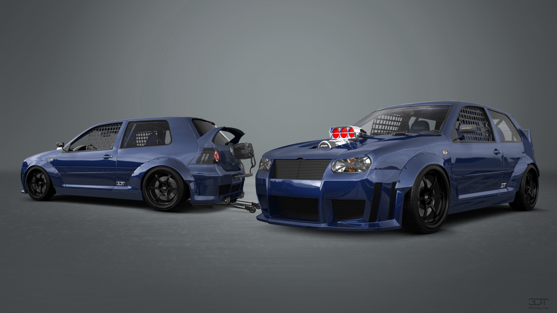 Volkswagen Golf 4 (mk4) 3 Door Hatchback 1997 tuning