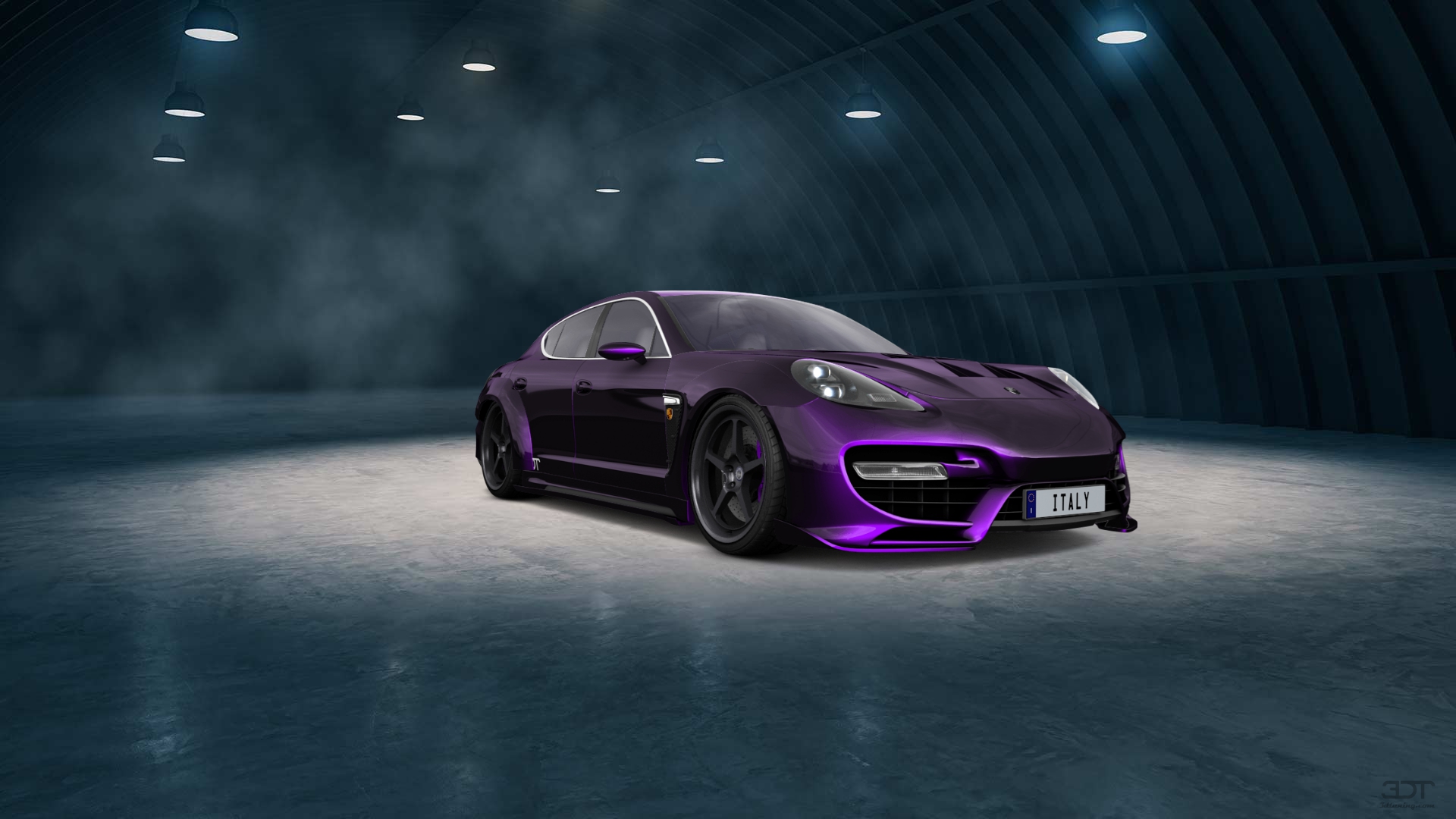 Porsche Panamera 4 door fastback saloon 2011