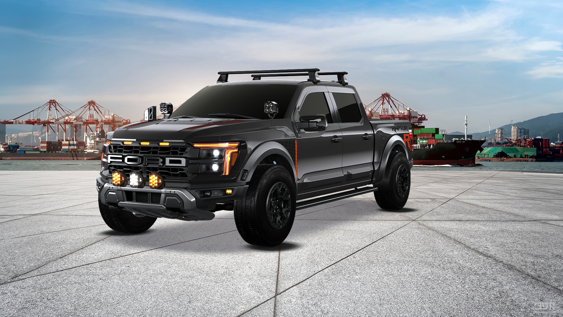Ford F-150 Raptor 4 Door pickup truck 2024 tuning