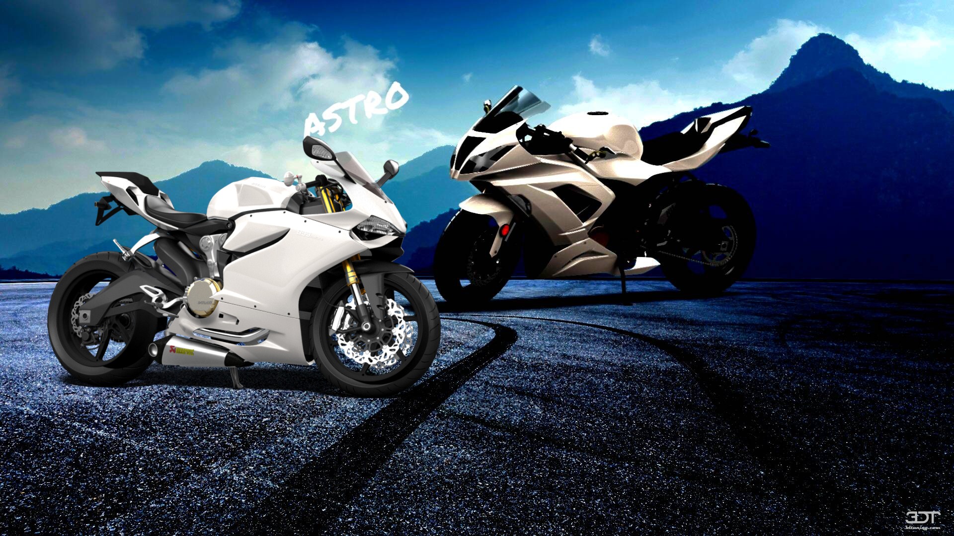Ducati 899 Panigale Sport Bike 2015 tuning