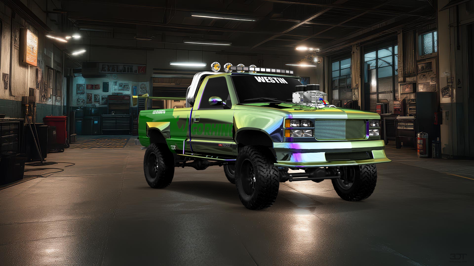GMC Sierra 1500 2 Door pickup truck 1988 tuning