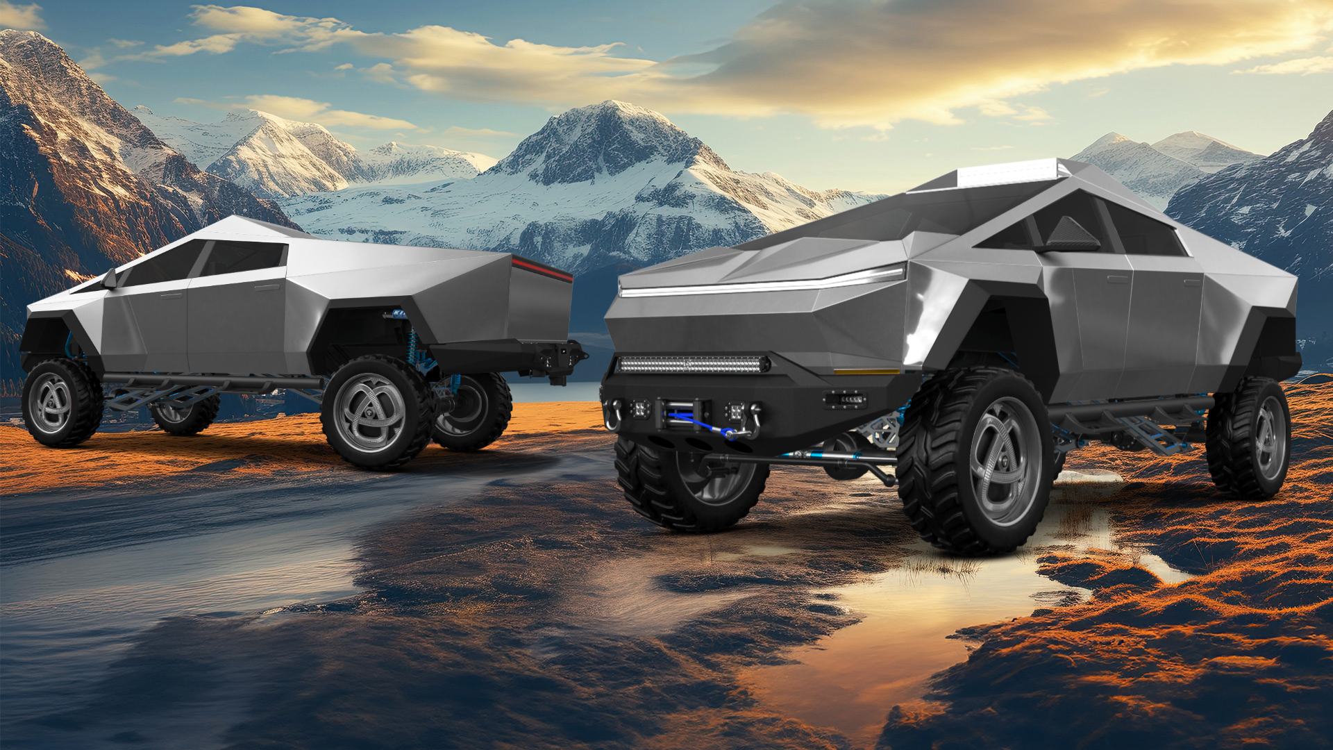 Tesla Cybertruck Truck 2021 Images