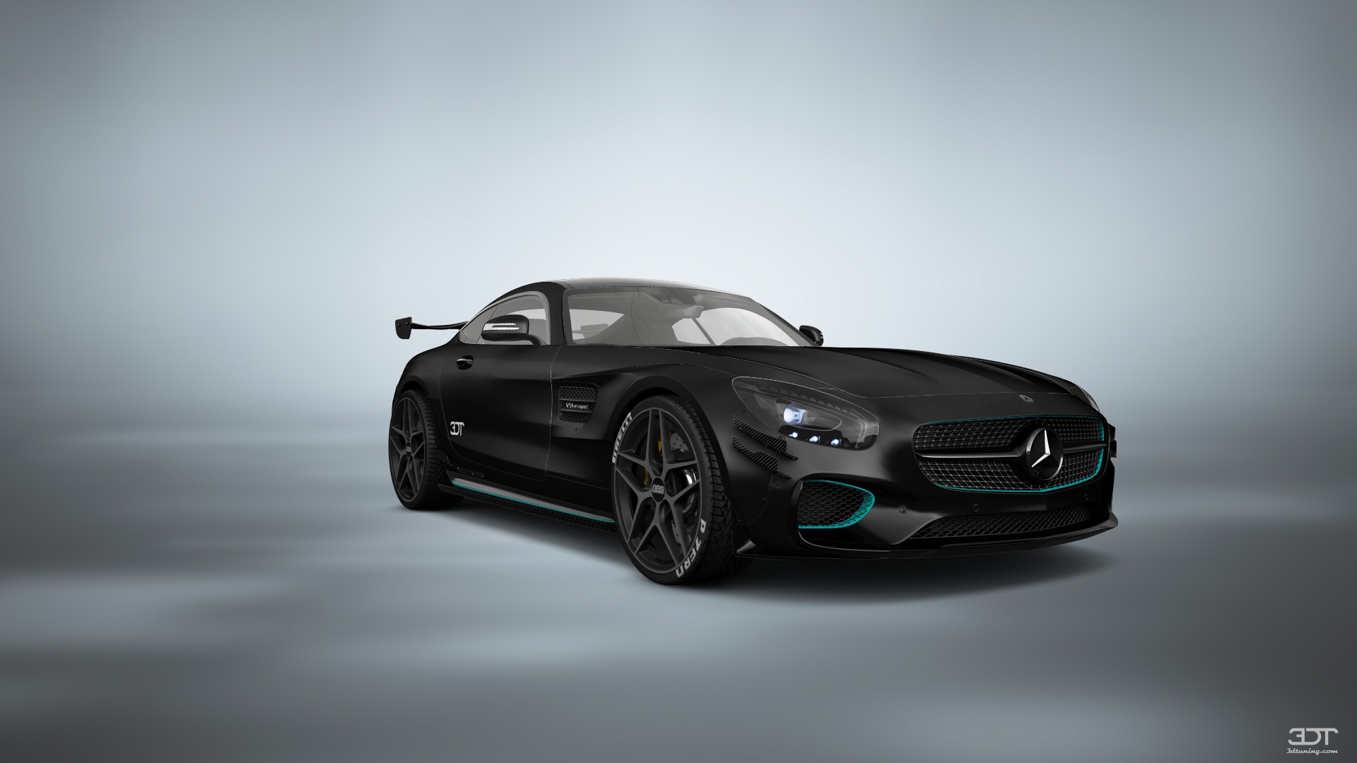 Mercedes AMG GT 2 door fastback coupe 2016 tuning