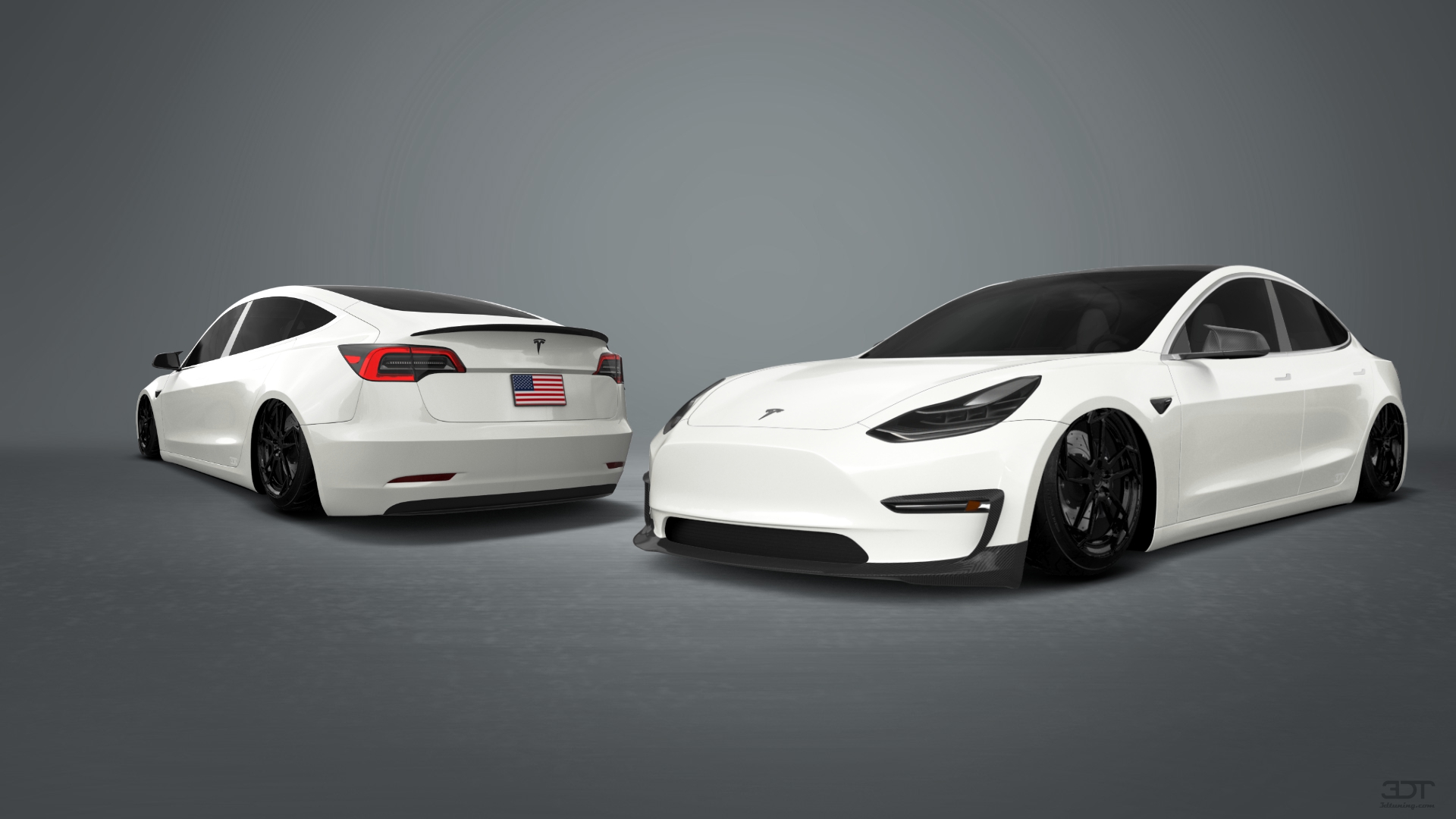 Tesla Model 3 4 Door Saloon 2017 tuning