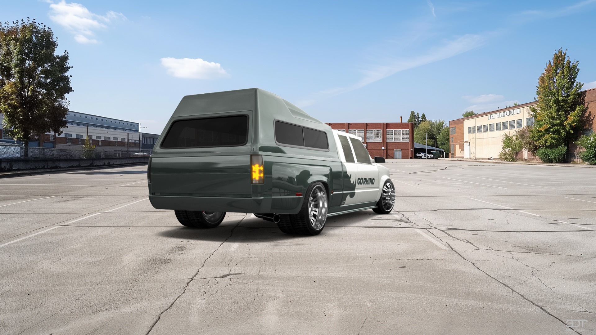 Chevrolet K3500 Extended Cab Pickup Truck 1988