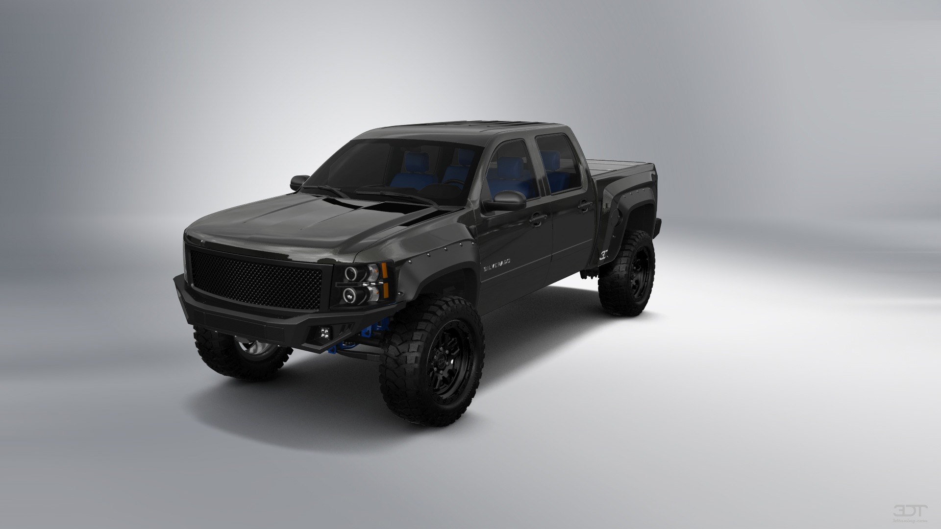 Chevrolet Silverado 1500 Crew Cab 4 Door pickup truck 2007 tuning