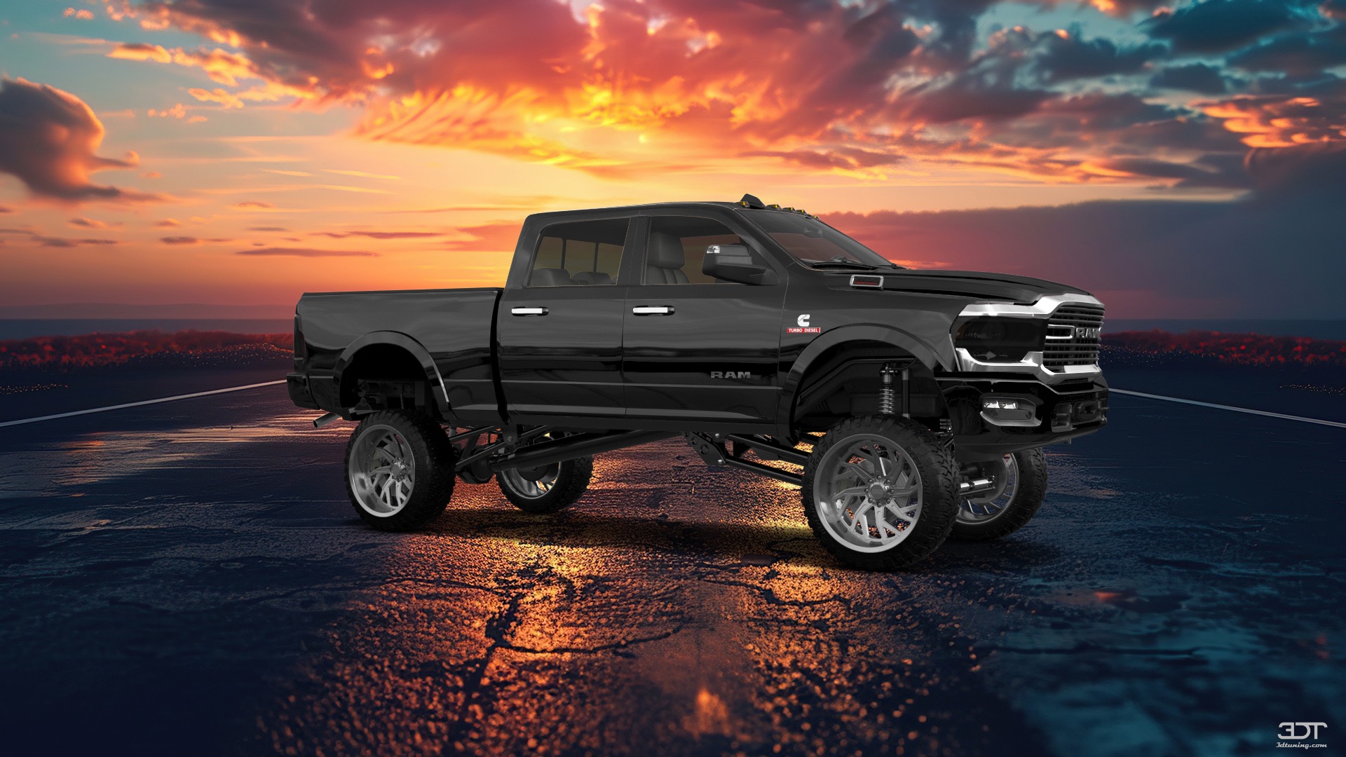 Dodge Ram 2500 4 Door pickup truck 2020 tuning