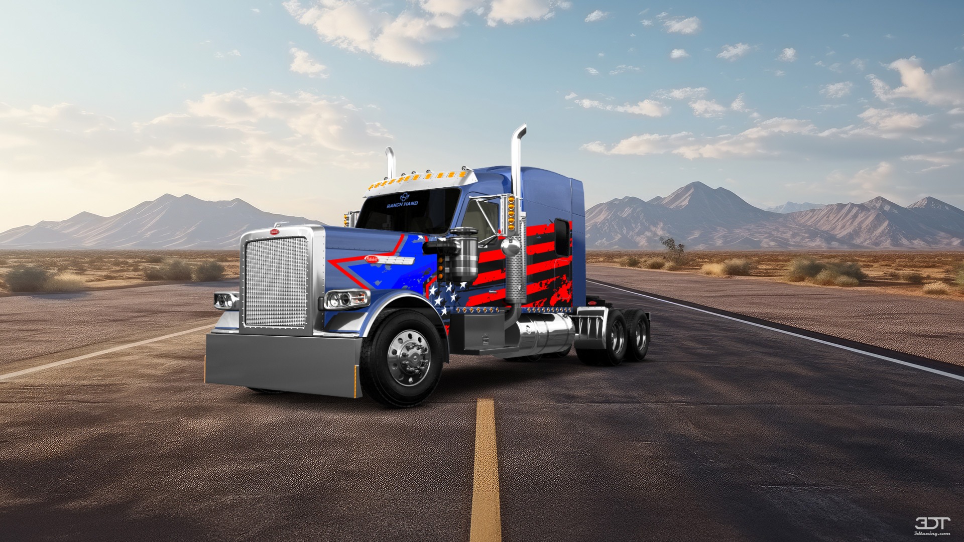 Peterbilt 589 Sleeper Cab Truck 2024 tuning