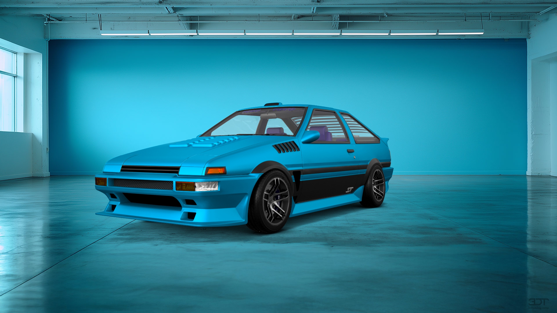 Toyota AE86 3 Door Hatchback 1985 tuning