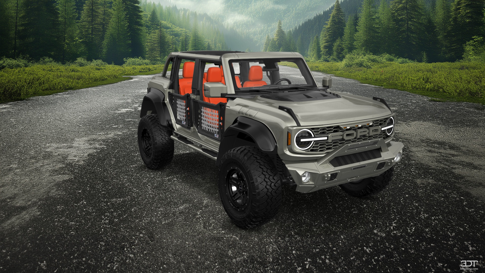 Ford Bronco Raptor 4 Door pickup truck 2022 tuning
