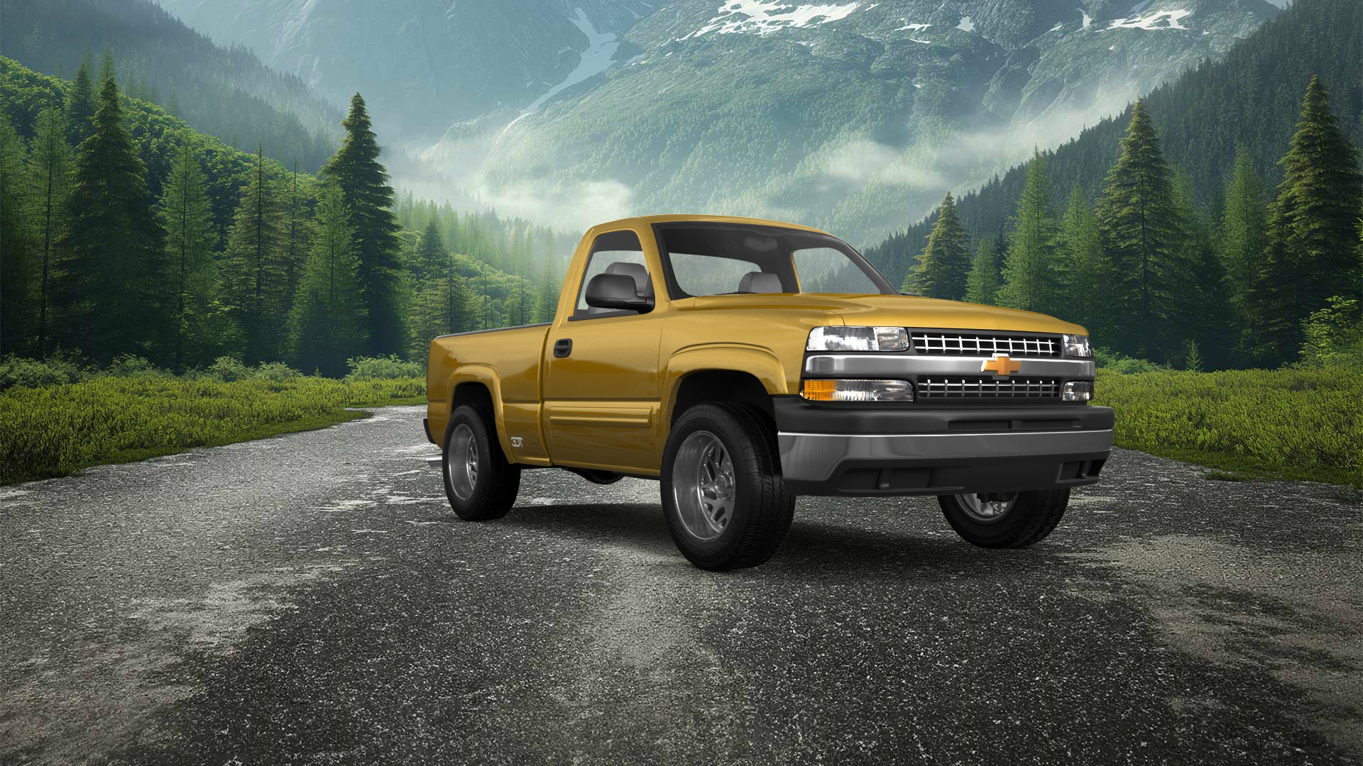 Chevrolet Silverado 1500 6.5 ft box 2 Door pickup truck 1999