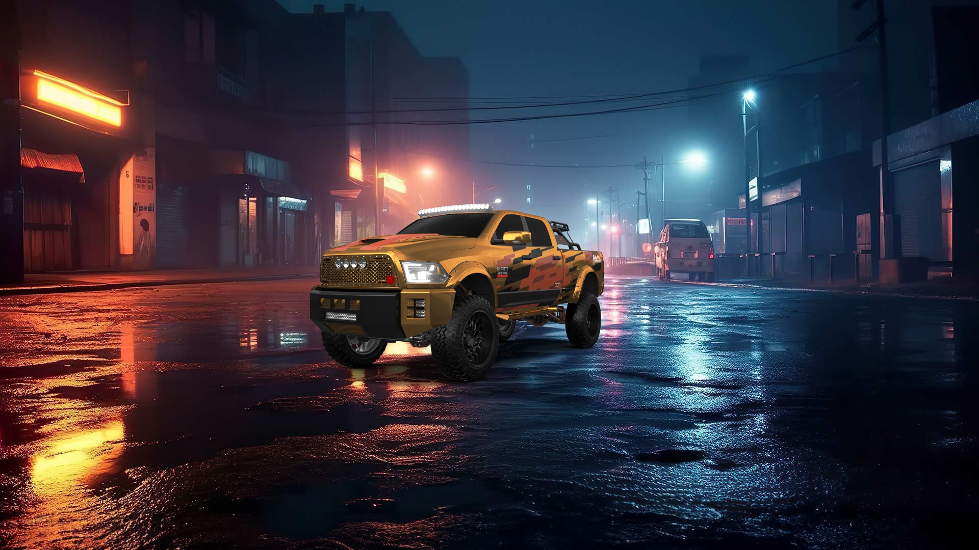 Dodge Ram 2500 4 Door Truck 2014