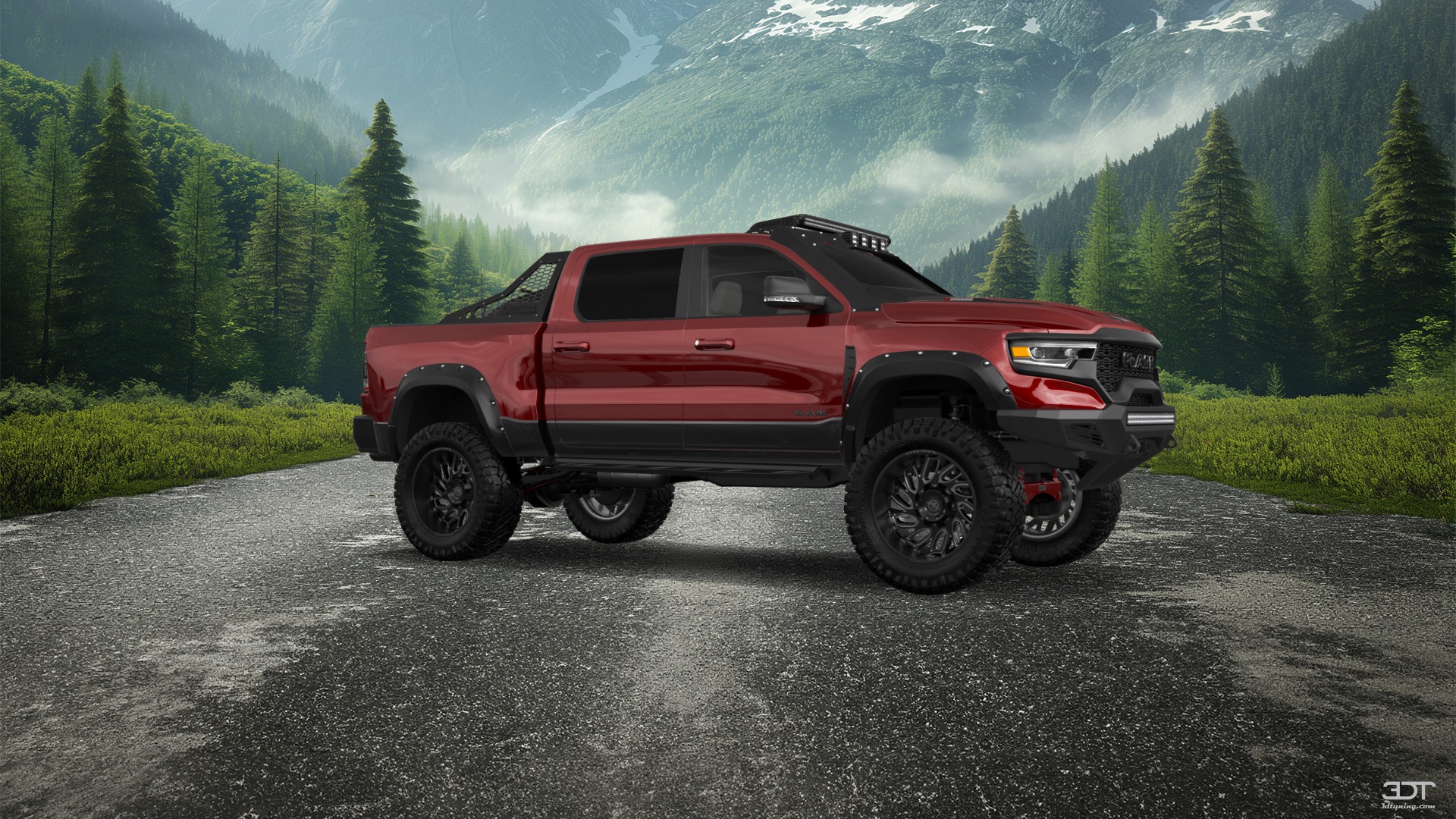 Dodge Ram 1500 TRX 4 Door pickup truck 2021