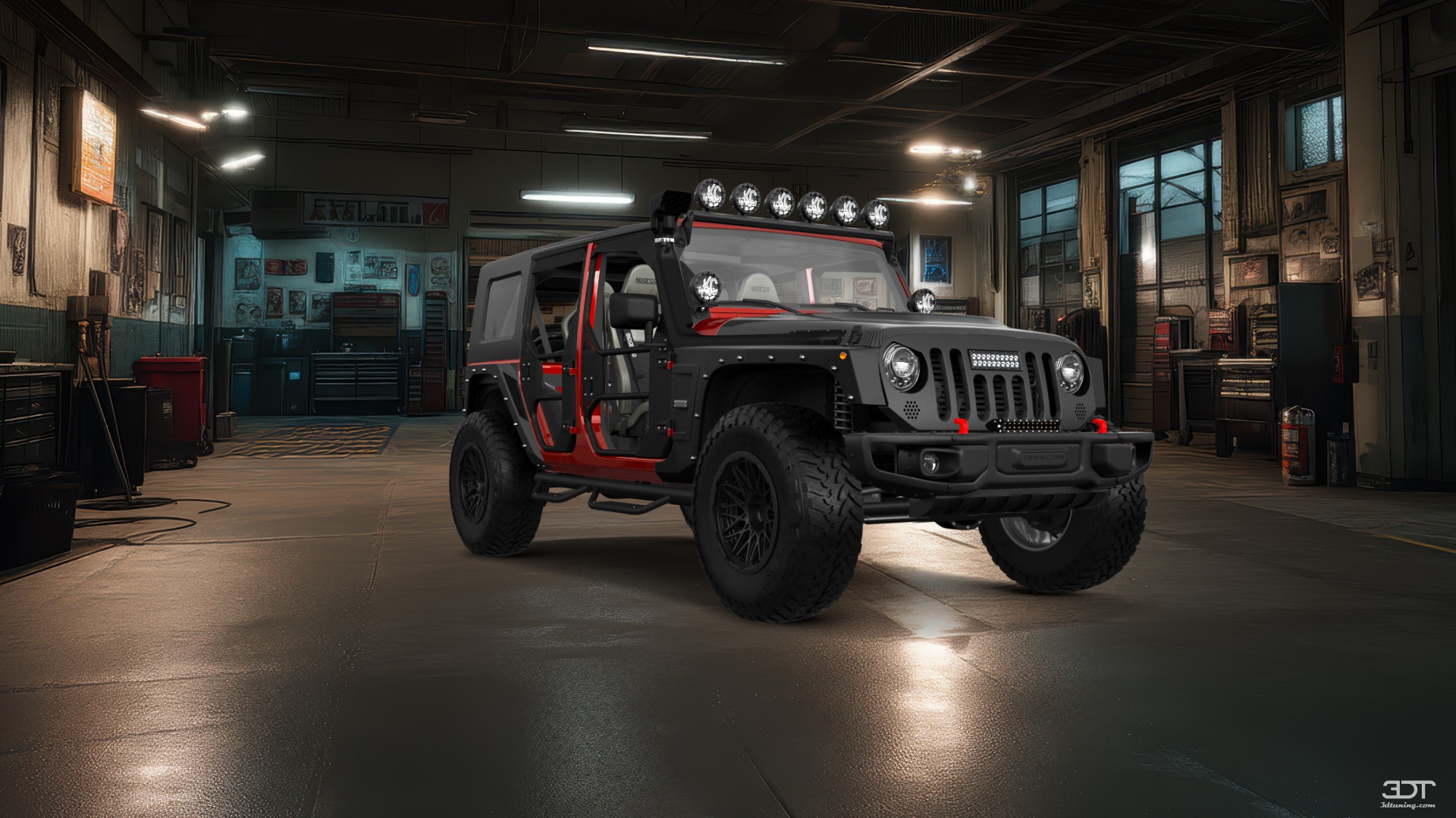 Jeep Wrangler Unlimited JK Rubicon Recon 4 Door SUV 2017 tuning