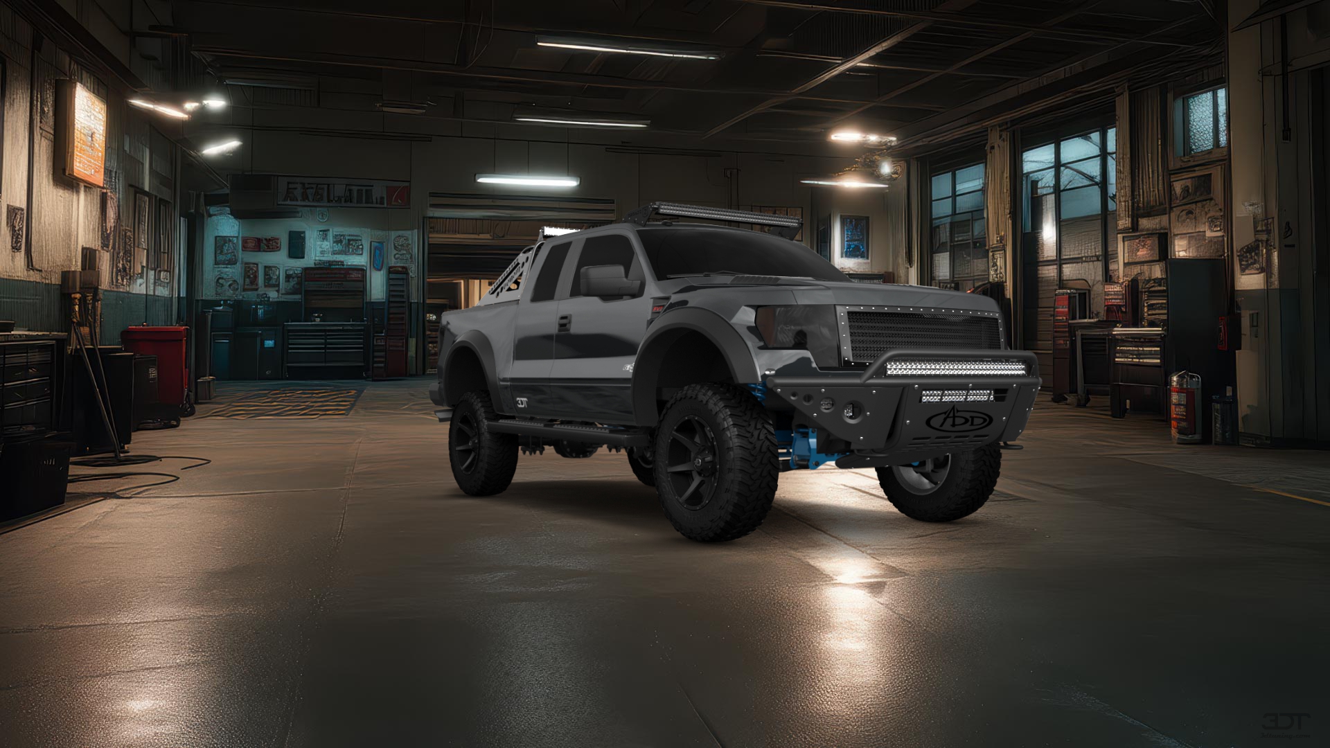 Ford F-150 SVT Raptor 2 Door pickup truck 2010 tuning