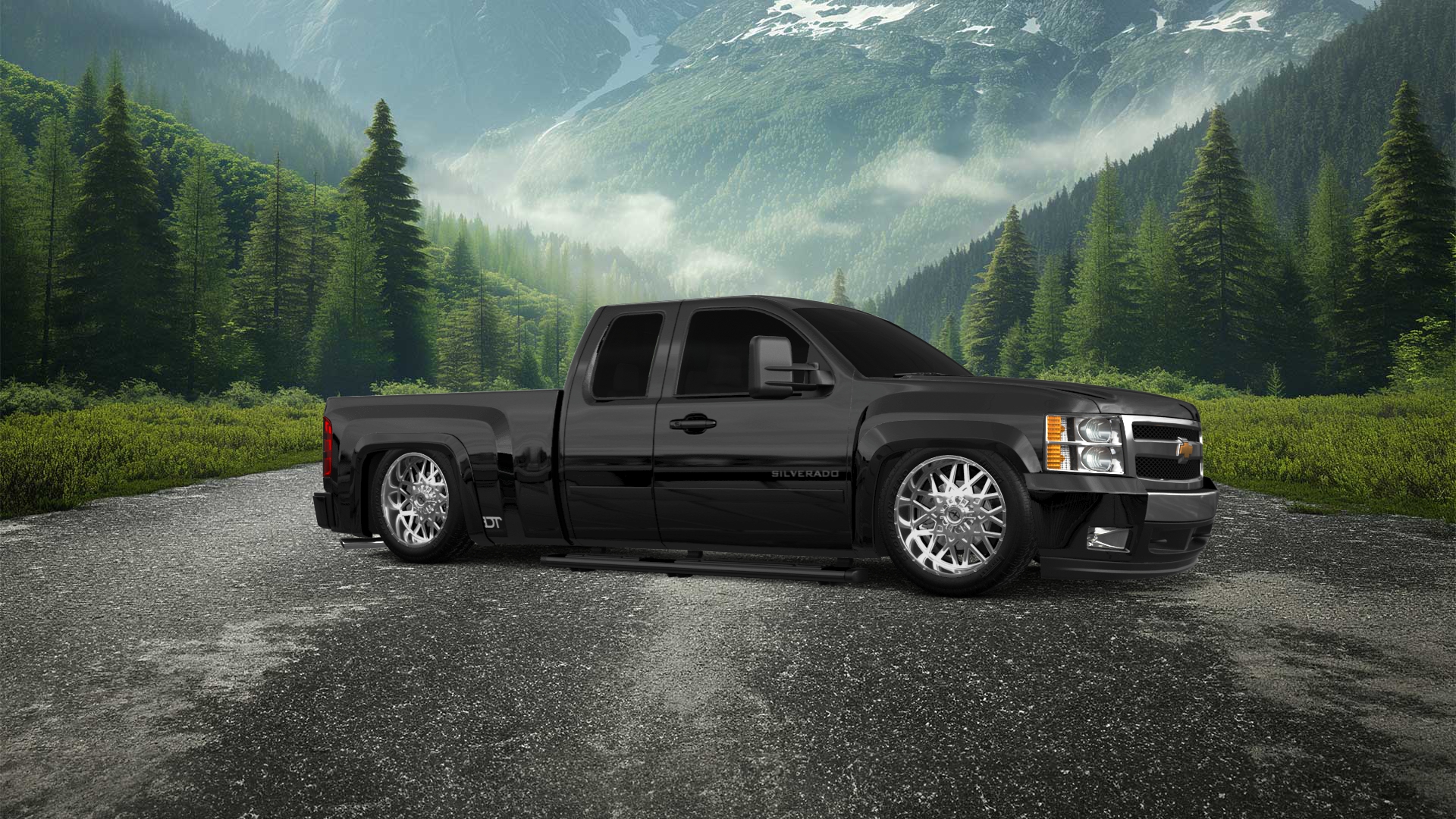 Chevrolet Silverado 1500 6.6 ft box Pickup Truck 2008 tuning