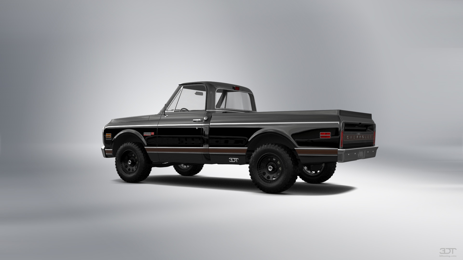 Chevrolet C-10 Cheyenne 2 Door pickup truck 1972 tuning
