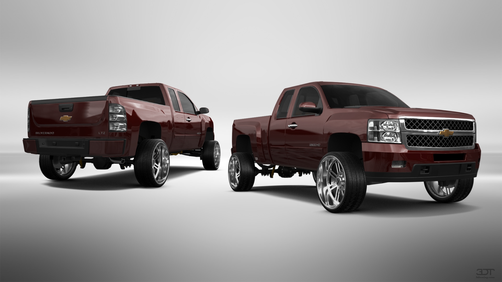 Chevrolet Silverado 2500 HD Extended Cab Pickup Truck 2007