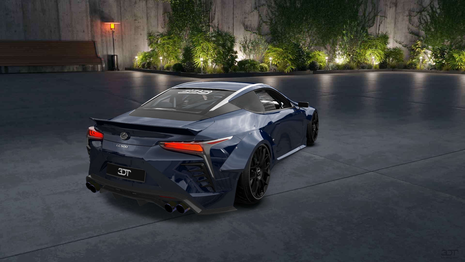 Lexus LC500 2 door fastback coupe 2017 tuning