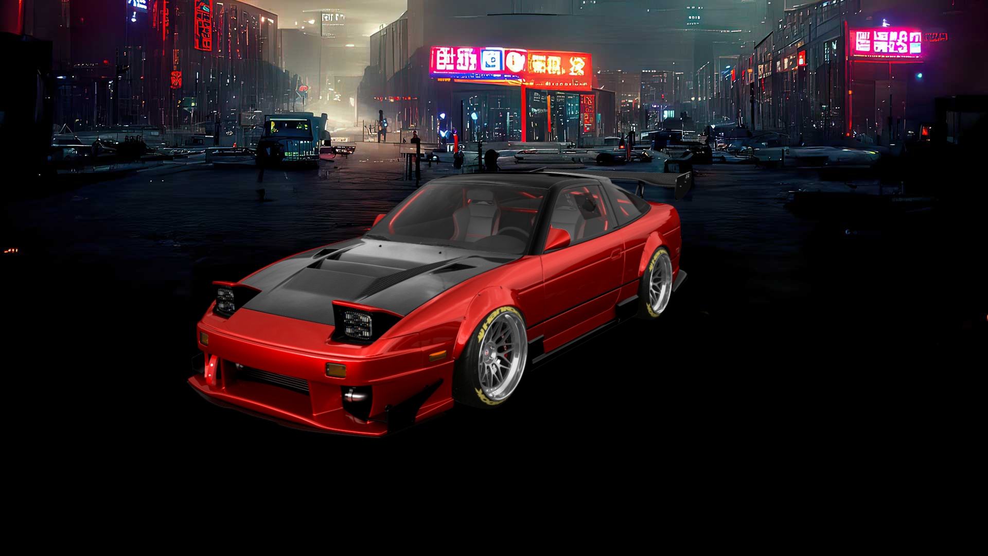 Nissan 240SX 3 Door Hatchback 1989 tuning