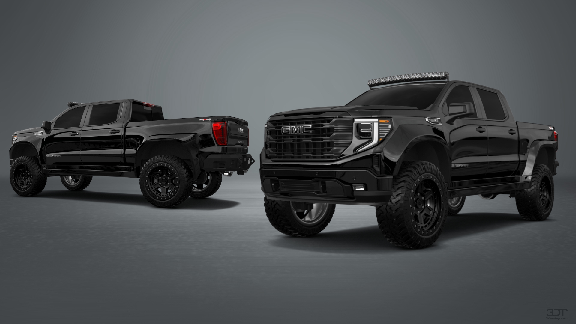 GMC Sierra 1500 Crew Cab 5.8 ft box 4 Door pickup truck 2023 tuning