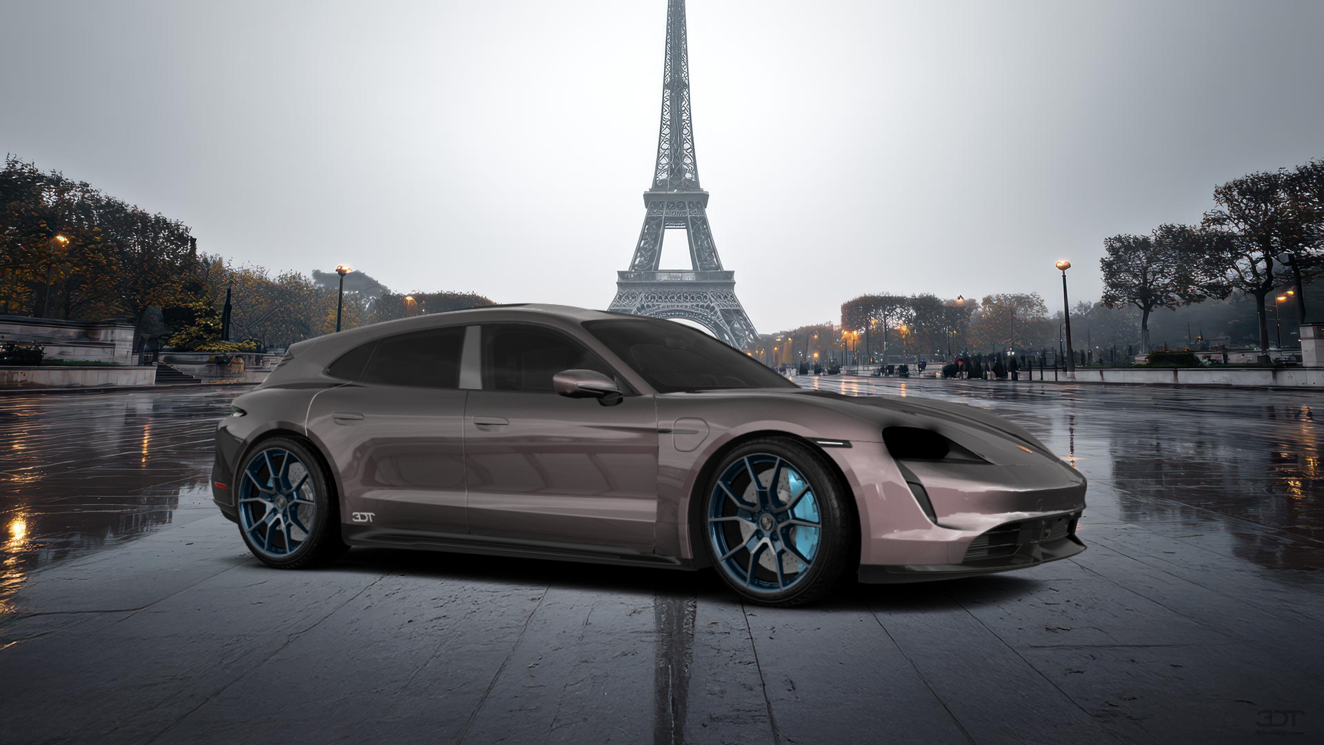 Porsche Taycan Sport Turismo Shooting Brake 2019 tuning
