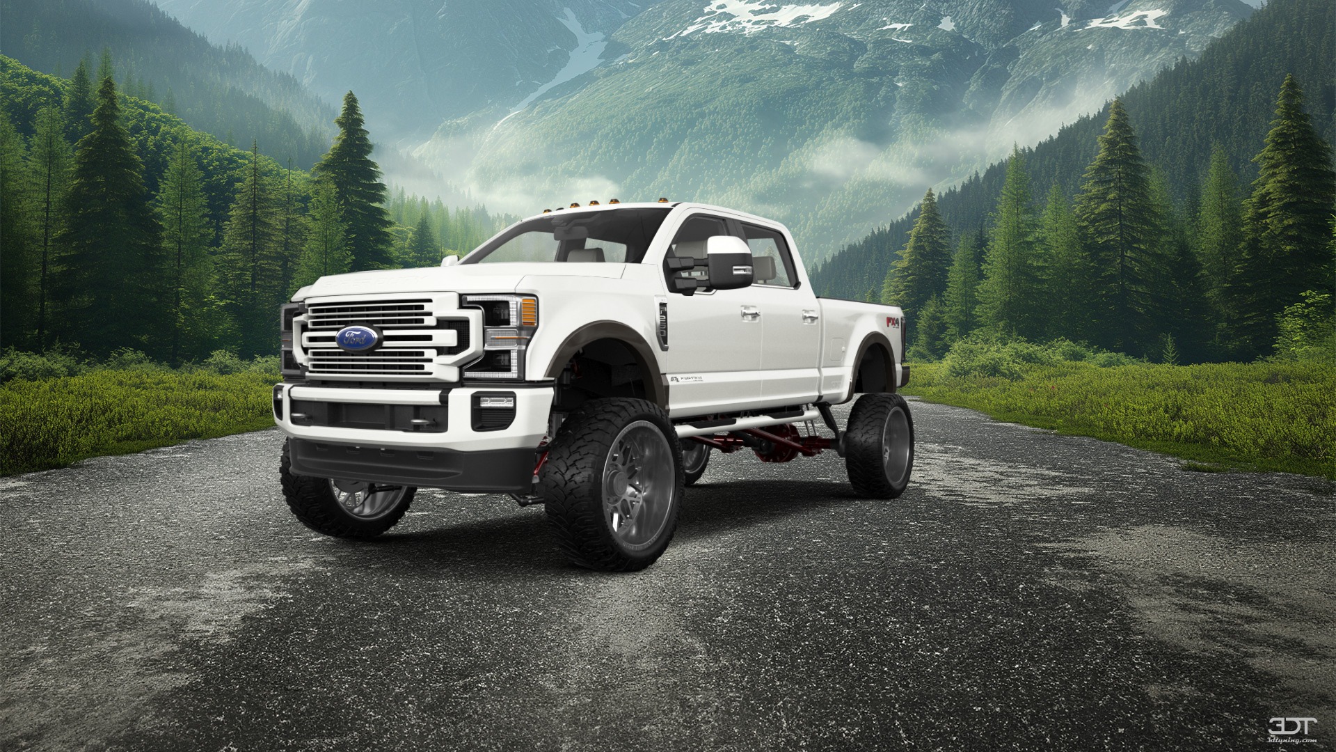Ford F-250 4 Door pickup truck 2021