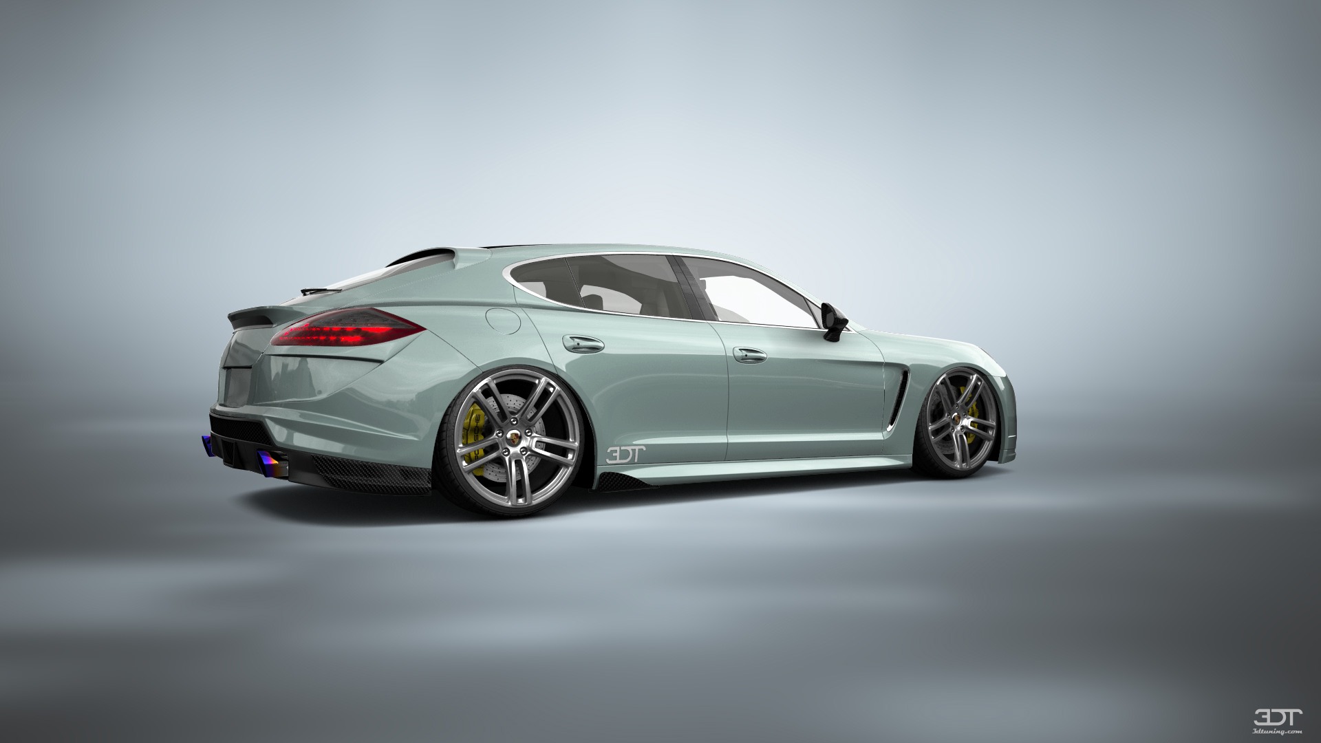 Porsche Panamera 4 door fastback saloon 2011