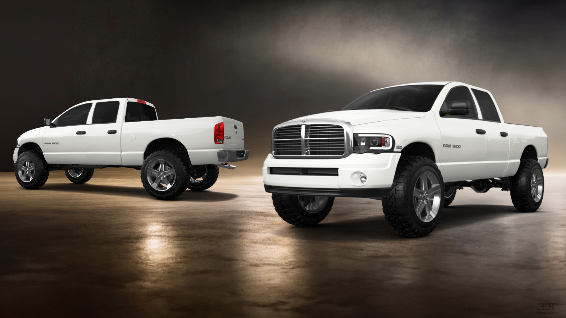 Dodge Ram 1500 6.4 ft box 4 Door pickup truck 2002 tuning