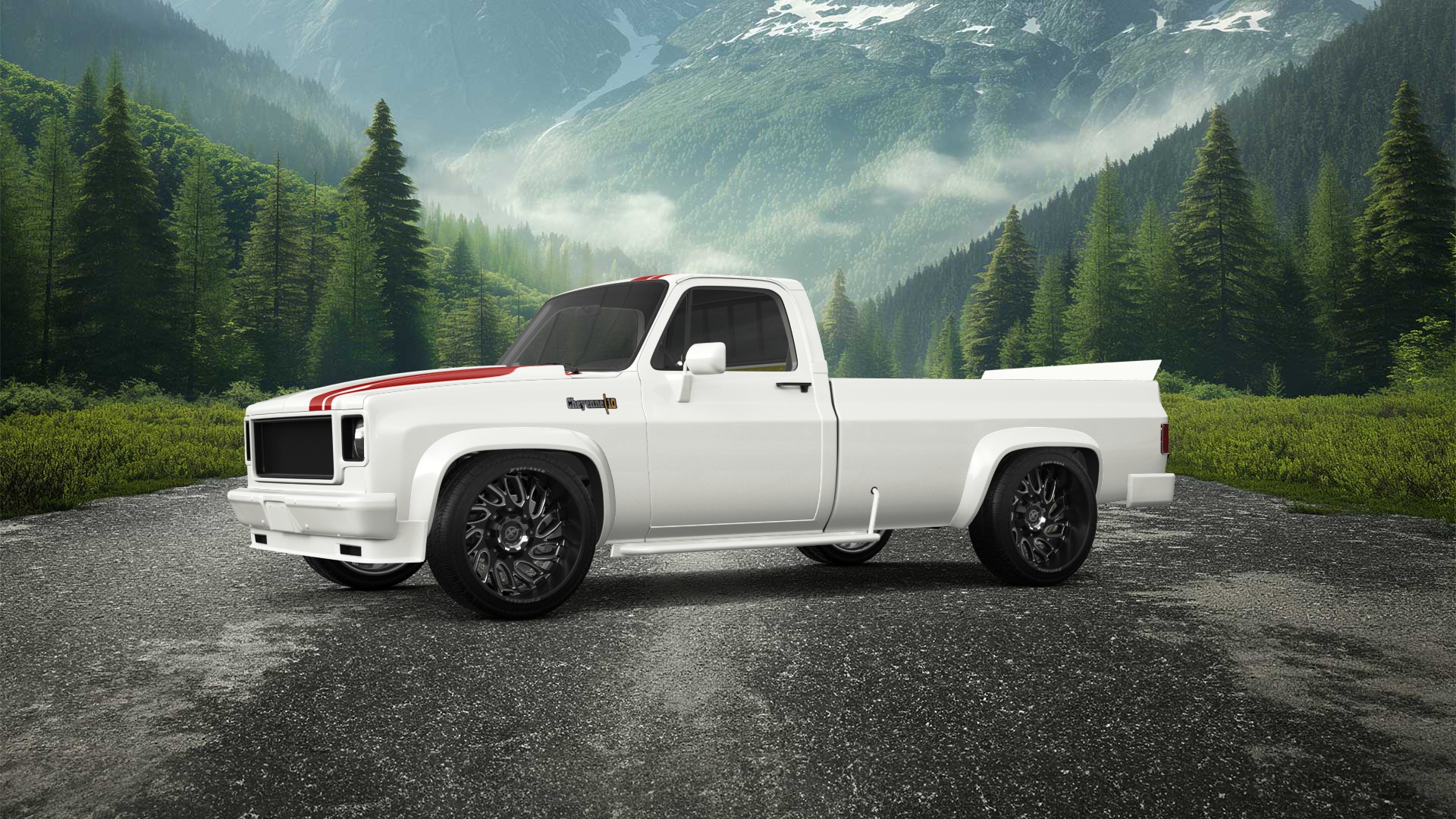 Chevrolet Silverado C-10 2 Door pickup truck 1973