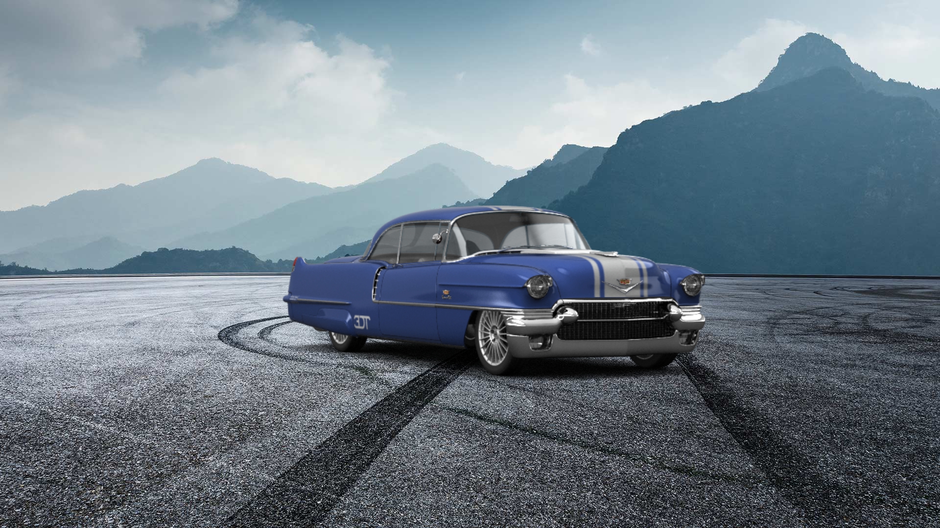 Cadillac De Ville Coupe 1956 tuning