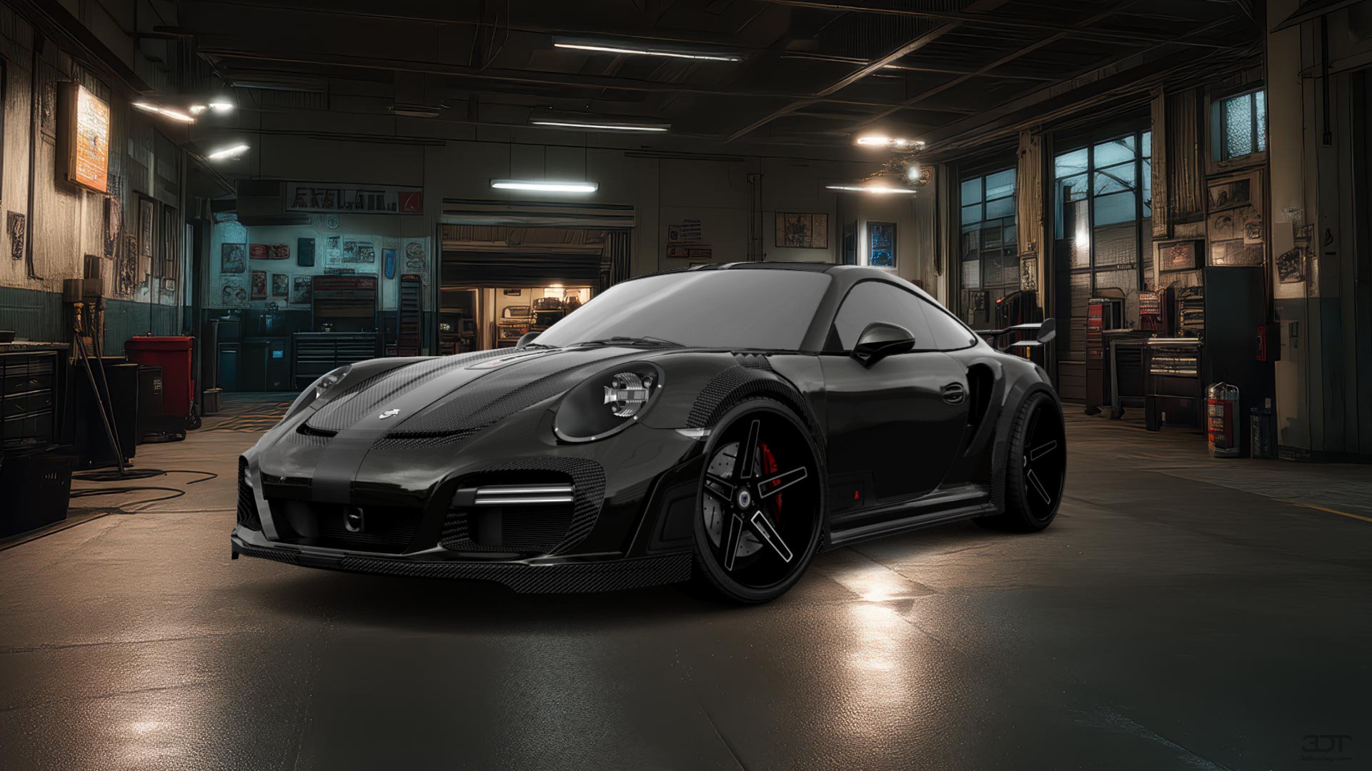 Porsche 911 Turbo S 2 Door Coupe 2014 tuning