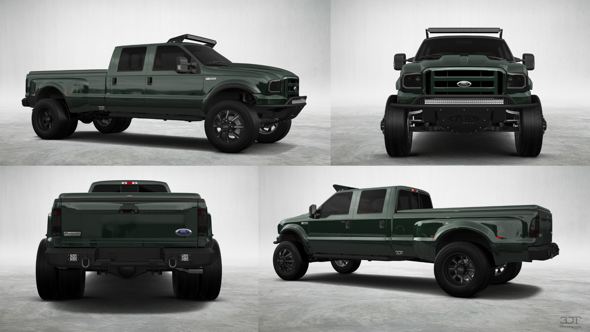 Ford F-350 DRW 4 Door pickup truck 1999 tuning