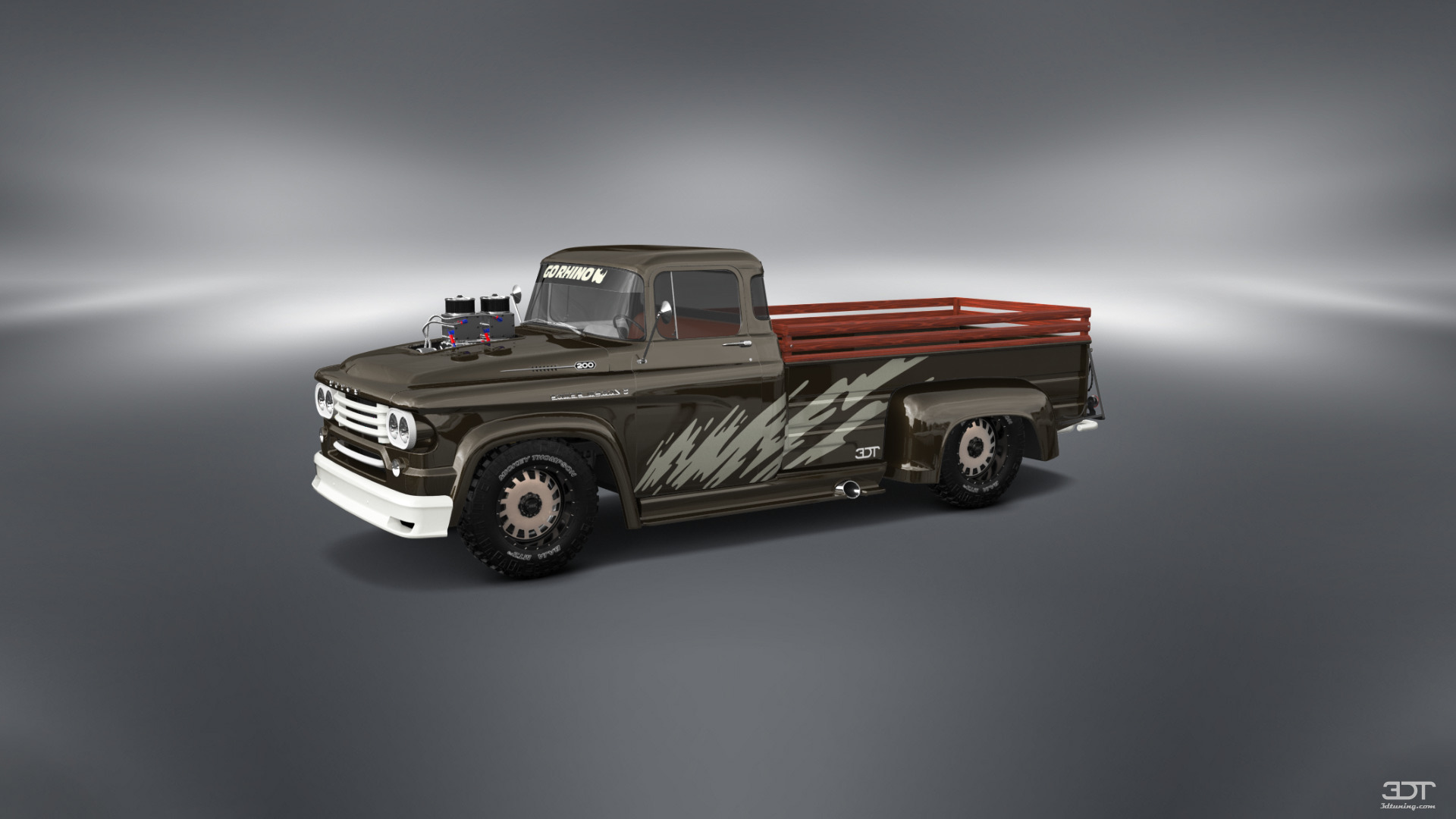Dodge Power Wagon W300 2 Door pickup truck 1958