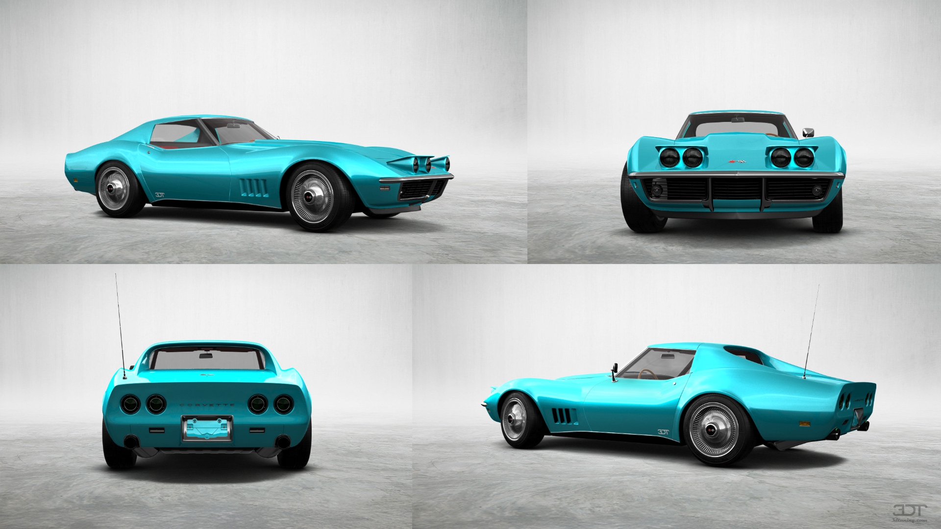 Chevrolet Corvette 2 Door Coupe 1968 Images