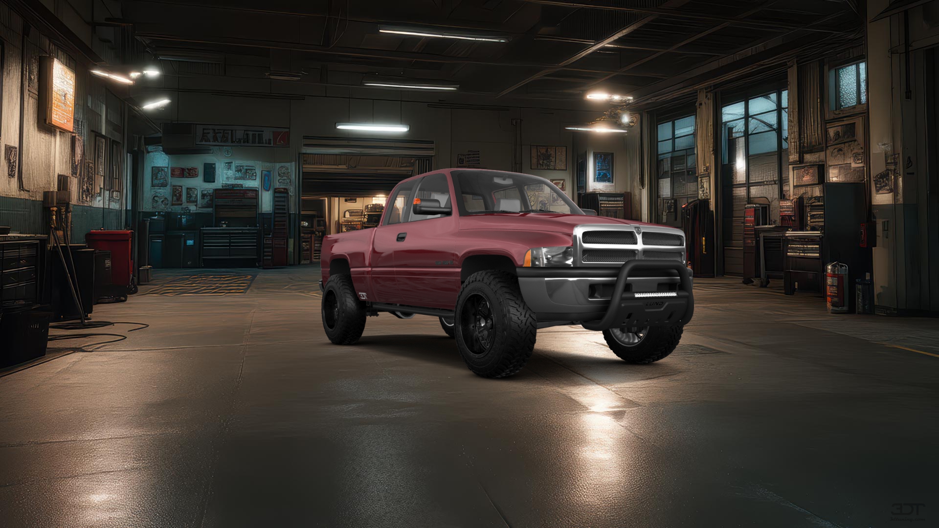 Dodge Ram 1500 Club Cab Pickup Truck 1999 tuning