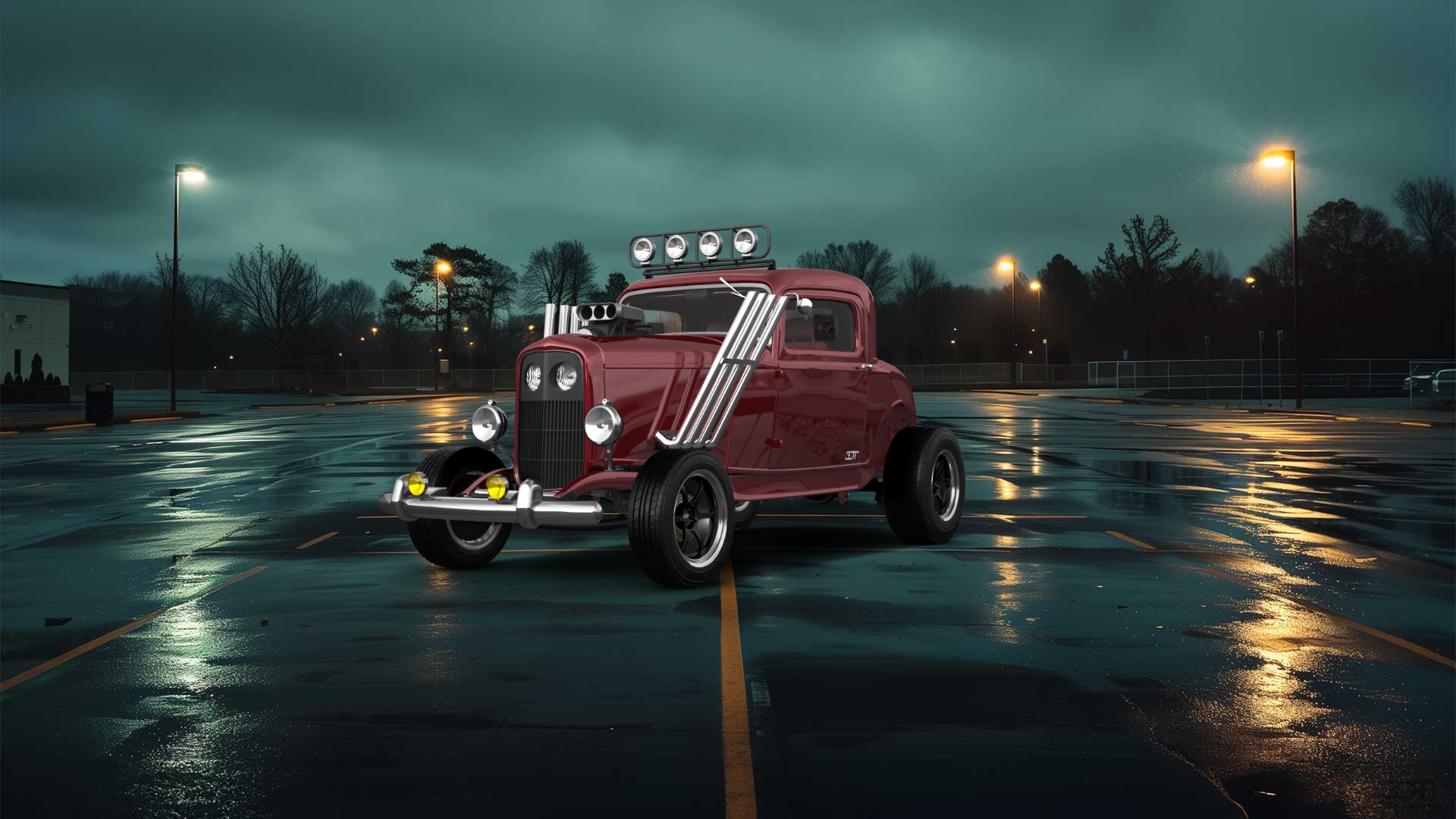 Ford Model B Deluxe 2 Door Coupe 1932 tuning