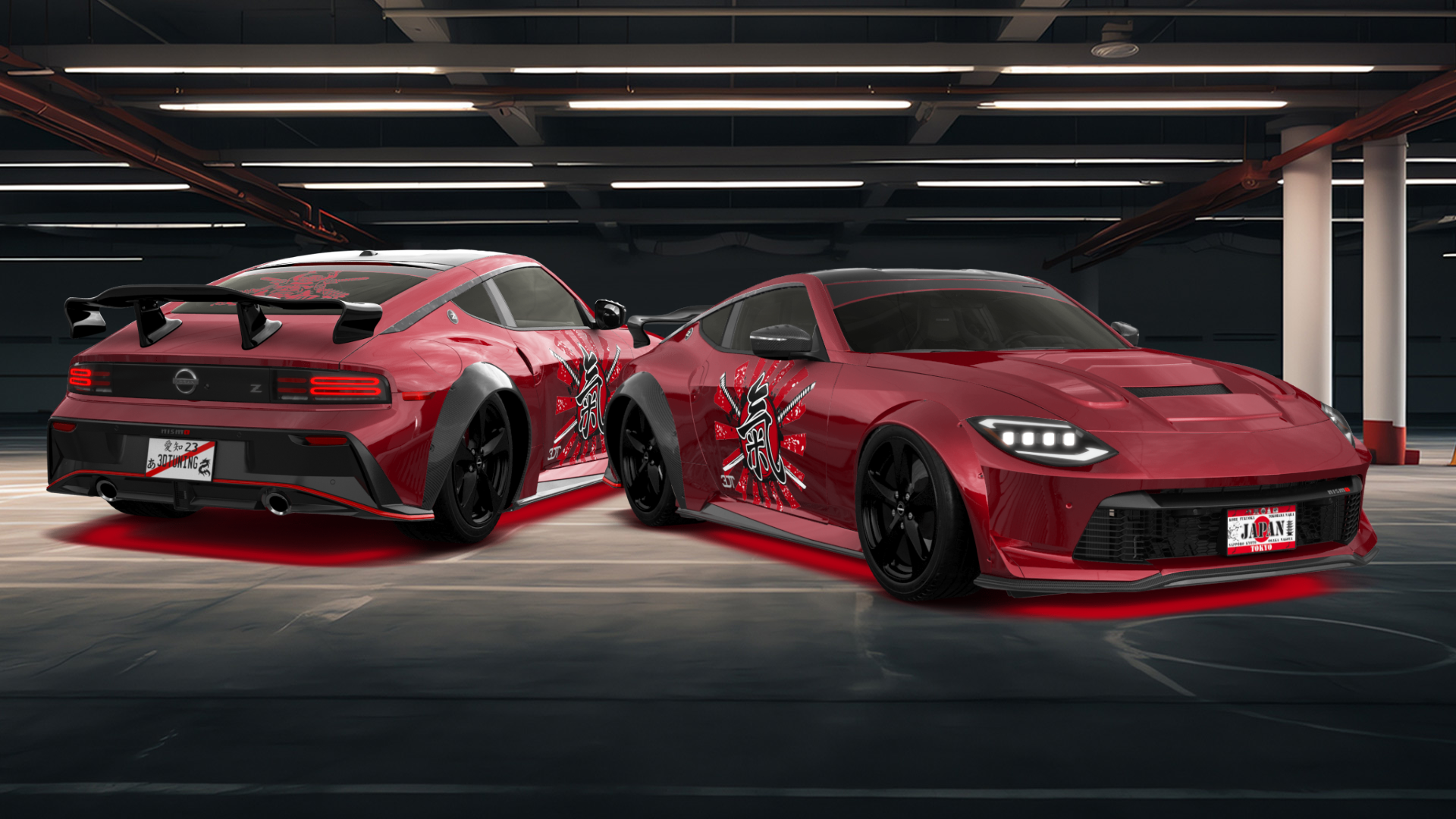 Nissan Z 2 door fastback coupe 2022 tuning