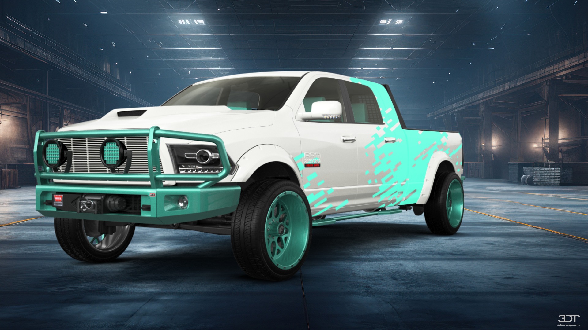 Dodge Ram 2500 Mega Cab 6.4 ft box 4 Door pickup truck 2010