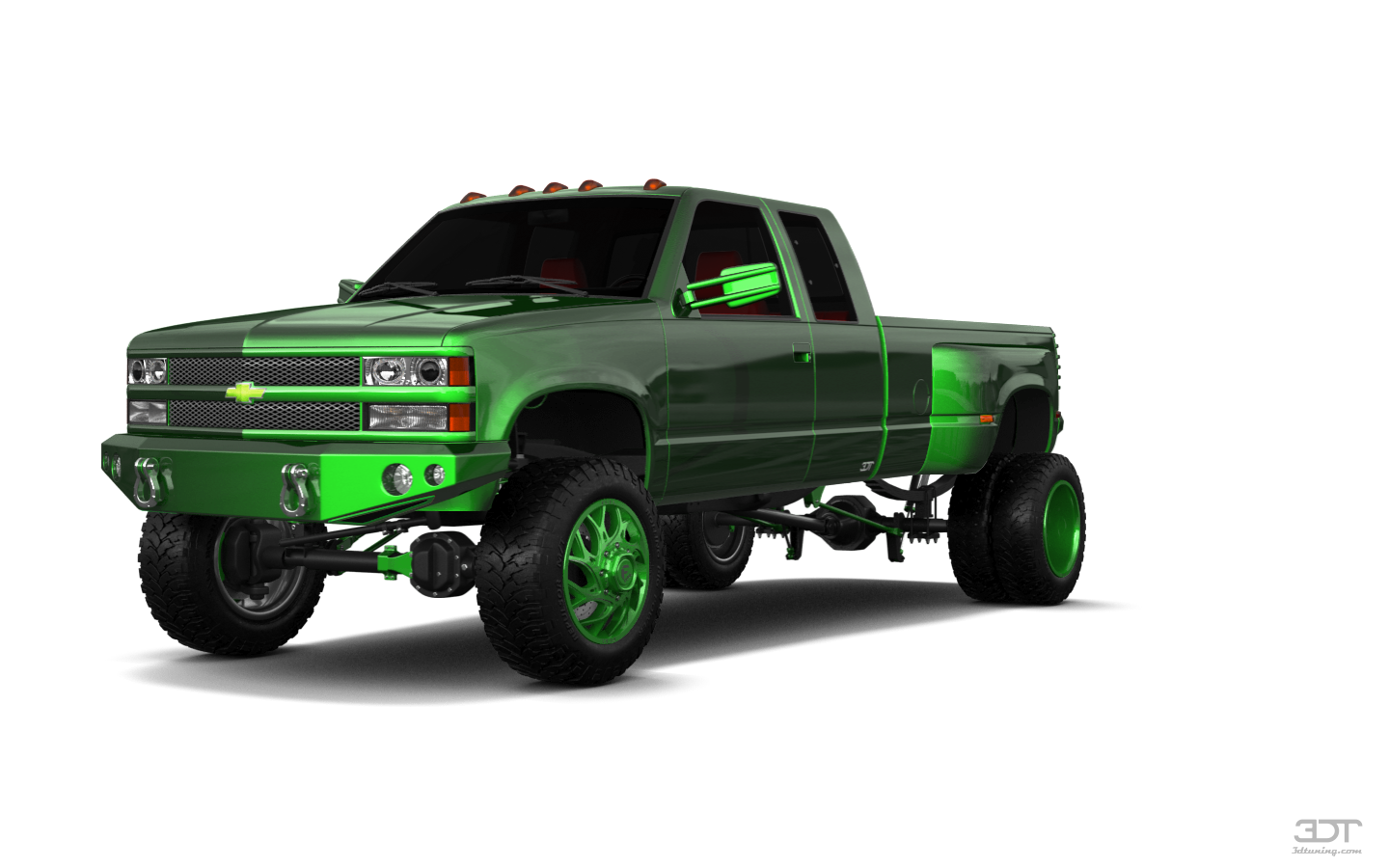Chevrolet K3500 Extended Cab Pickup Truck 1988
